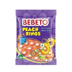 پاستیل پیچ رینگ ببتو 130 گرم Bebeto