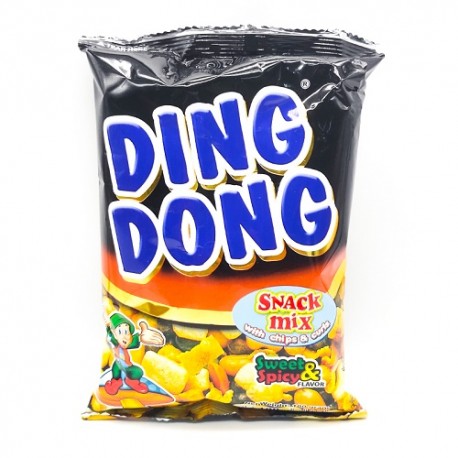 اسنک میکس دینگ دونگ DING DONG با طعم تند و شیرین