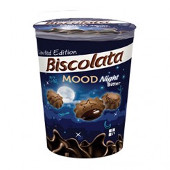 بیسکولاتا لیوانی شکلات تلخ125 گرم Biscolata