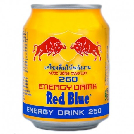 نوشیدنی انرژی زا رد بلو طلایی 250 میلی لیتر Red Blue