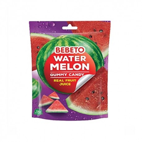 پاستیل آبمیوه های طبیعی هندوانه ببتو 60 گرم Bebeto