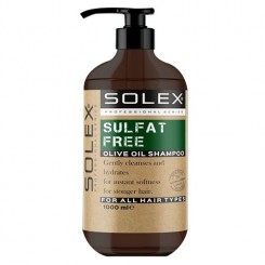 شامپو بدون سولفات مو سولکس حاوی روغن زیتون حجم 1000 میل SOLEX