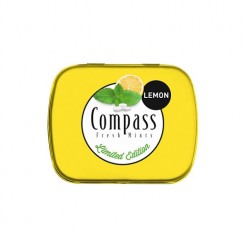 خوشبو کننده دهان بدون شکر با طعم لیمو کامپاس Compass