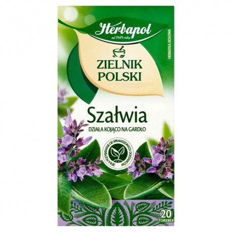 چای گیاهی Zielnik Polski گل مریم بسته 20 عددی