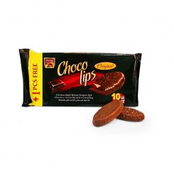 کیک شکلاتی چوکو لیپس بسته 11 عددی Choco lips