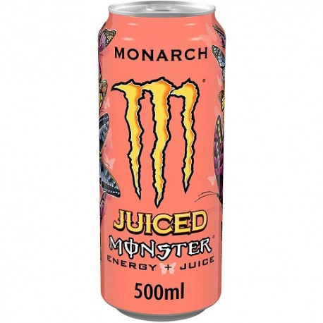 نوشیدنی انرژی زا JUICED MONARCH مانستر 500 میل Monster