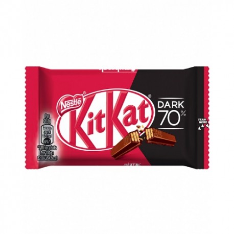 شکلات کیت کت چهار انگشتی70% دارک 41گرم Kitkat