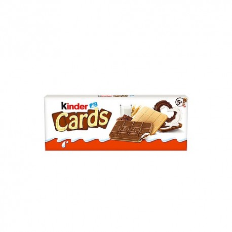 بیسکوییت شکلات کیندر کاردز 5 عدد kinder cards