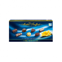 شکلات کادویی پرالین جعبه آبی 400 گرم MAITRE TRUFFOUT