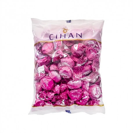 شکلات پذیرایی Cihan با مغز توت فرنگی 1 کیلو