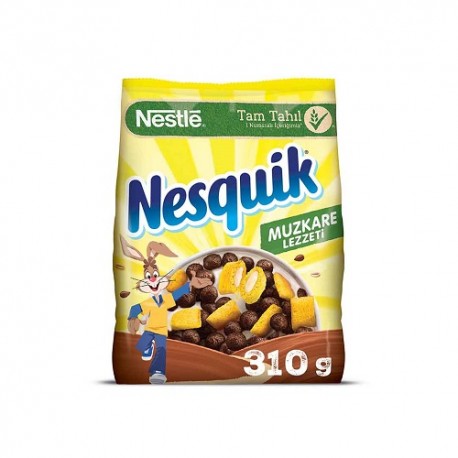 کورن فلکس توپی موزی و شکلات نسکوئیک 310 گرم Nesquik