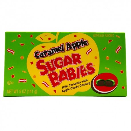 آبنبات سیب با مغز کارامل شوگر بیبیز 141 گرم Sugar Babies