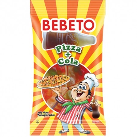 پاستیل پیتزا و کولا ببتو 30 گرم Bebeto