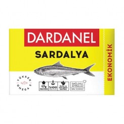 کنسرو ماهی ساردین داردانل 125 گرم DARDANEL