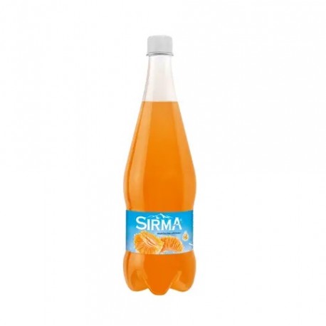 آب معدنی گازدار ویتامین C با طعم انبه و آناناس سیرما 1 لیتر SIRMA