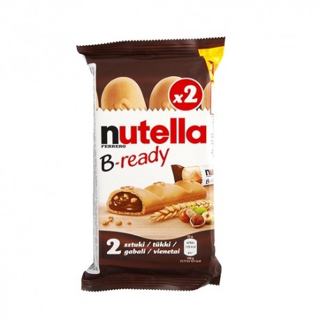 بیسکویت شکلات 2 عددی نوتلا بی ردی 44 گرم Nutella