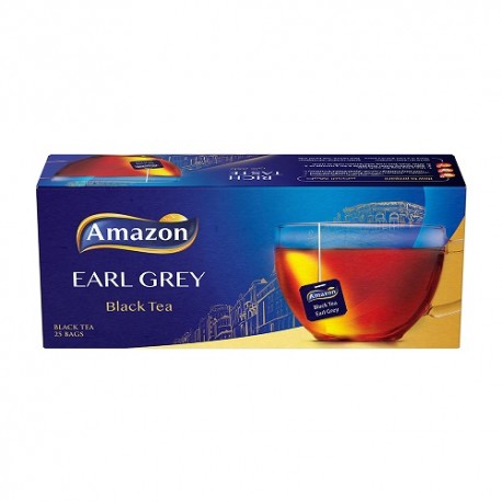 چای سیاه ارل گری آمازون بسته 25 عددی Amazon