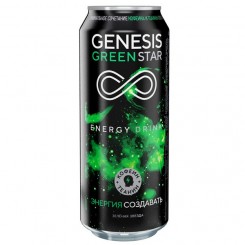 نوشیدنی انرژی زا Green Star جنسیس 450 میل GENESIS