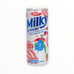 نوشیدنی شیر توت فرنگی او کا اف 250 میل OKF