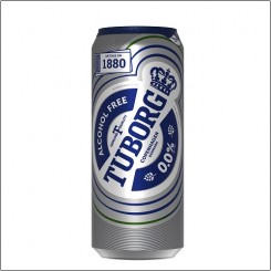 آبجو بدون الکل توبورگ اصل رومانی 500 میل Tuborg