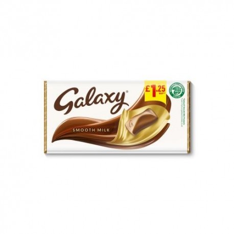 شکلات تخته ای گلکسی اسموت میلک وزن 100گرم galaxy