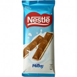 شکلات تخت شیری نستله 90گرم Nestle