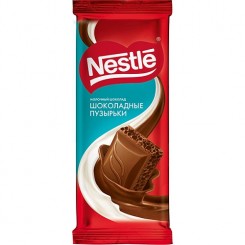 شکلات تخت شیری حبابی نستله 75 گرم Nestle