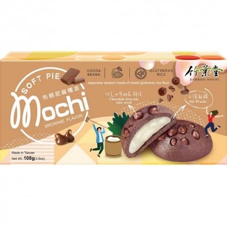 پای نرم موچی با طعم براونی 108 گرم Mochi Soft Pie