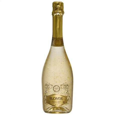 شامپاین بدون الکل بلوند با گرده های طلای 22 عیار 750 میل BLONDE
