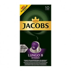 کپسول قهوه جاکوبز مدل لانگو 8 بسته 10 عددی Jacobs