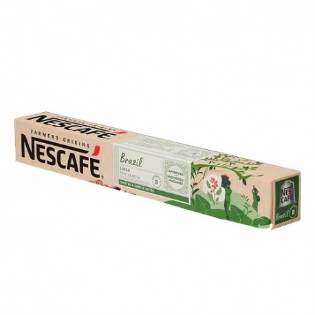 کپسول قهوه نسپرسو برزیل نسکافه 10 عددی Nescafe