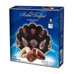 شکلات کادویی بلژیکی میتر تروفوت مدل صدفی 250 گرم