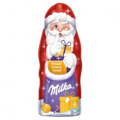شکلات ترد و کریسپی بابانوئل میلکا 95 گرم Milka