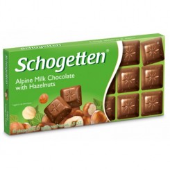شکلات شیری فندوقی شوکوتن 100 گرم Schogetten