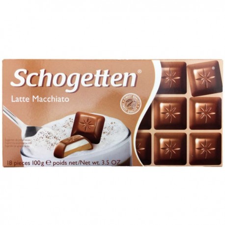 شکلات لاته ماکیاتو شوکوتن 100 گرم Schogetten