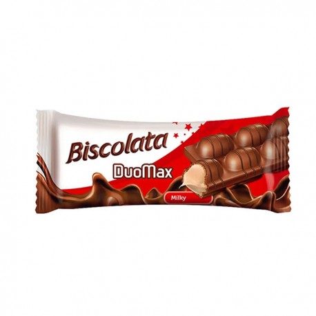 ویفر شکلات شیری دوماکس بیسکولاتا 44 گرم BISCOLATA