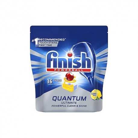 قرص ماشین ظرفشویی لیمویی فینیش مدل QUANTUM MAX بسته 64 عددی