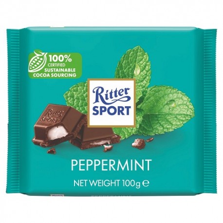 شکلات تلخ با مغز فندوق ریتر اسپرت 100 گرم Ritter Sport