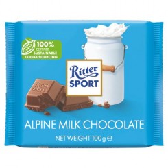 شکلات شیری ریتر اسپرت 100 گرم Ritter Sport