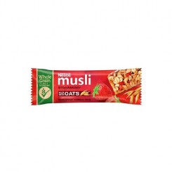 غلات بار توت فرنگی موسلی نستله 35 گرم Nestle MUSLI