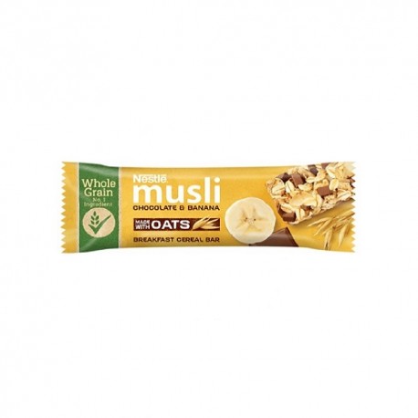 غلات بار موز و شکلات موسلی نستله 35 گزم Nestle MUSLI