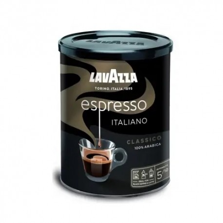 پودر قهوه اسپرسو قوطی لاواتزا 250 گرم LAVAZZA