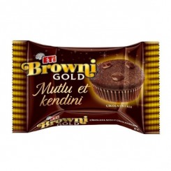 کیک براونی گلد با مغز شکلات 45 گرم اتی ETi Browni Gold