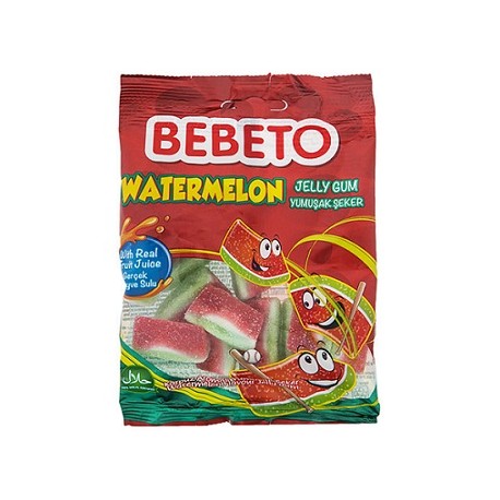 پاستیل هندوانه 80 گرمی bebeto