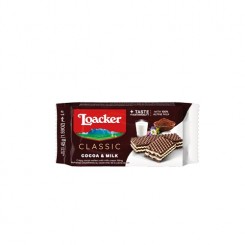 ویفر لواکر شکلات و شیر 45 گرمی LOACKER