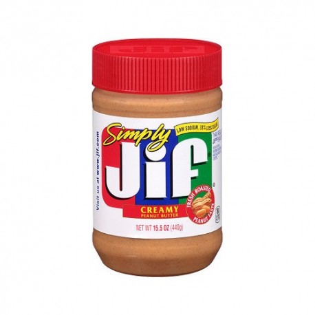 کره بادام زمینی کم نمک جیف 440 گرم JIF