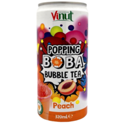 نوشیدنی بابل تی با طعم هلو وینات 320 میل Vinut