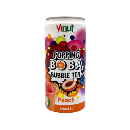 نوشیدنی بابل تی با طعم هلو وینات 320 میل Vinut