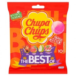 آبنبات چوبی چوپاچوپس بسته 10 عددی Chupa Chups