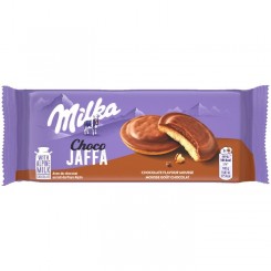 بیسکویت میلکاچوکو جافا با مغز موس شکلاتی 128 گرم MILKA
